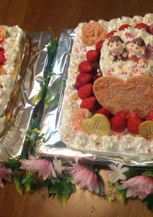 本格☆ウェディングケーキ♪♪♪-レシピのメイン写真