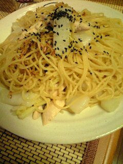 白菜とささみの和風パスタ-レシピのメイン写真