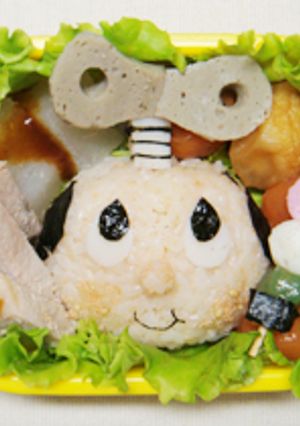 ぜんまいざむらいの必勝お弁当✿キャラ弁-レシピのメイン写真