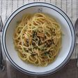 ❀お茶漬けの素とたらこの簡単パスタ❀