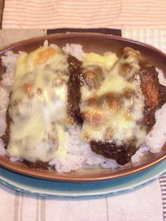 カレーの次の日は簡単焼きカレー!-レシピのメイン写真