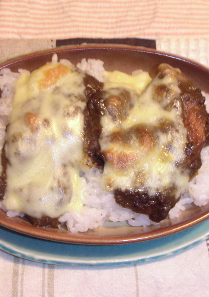 カレーの次の日は簡単焼きカレー！-レシピのメイン写真
