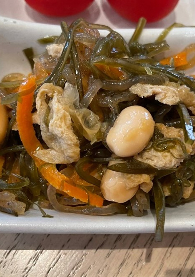 刻み昆布の炒め煮（とまと記念館）-レシピのメイン写真