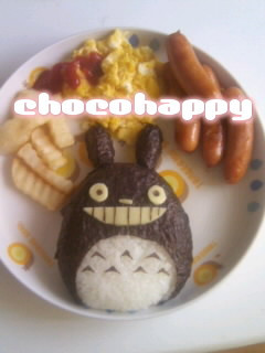 トトロおにぎり★キャラ弁★-レシピのメイン写真