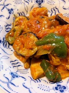 鶏と野菜のトマト煮込み-レシピのメイン写真