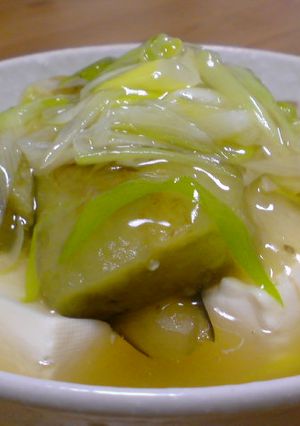 豆腐と焼きなすのあんかけ-レシピのメイン写真