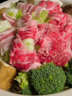 簡単ヘルシー鍋!肉巻きレタス蒸ししゃぶ♪-レシピのメイン写真