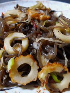 梅と塩昆布で糸こん炒め-レシピのメイン写真