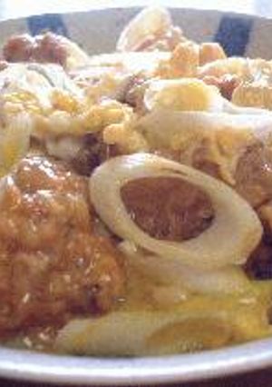 からあげ親子丼-レシピのメイン写真