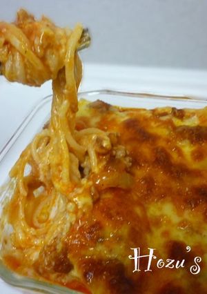 パスタグラタン-レシピのメイン写真