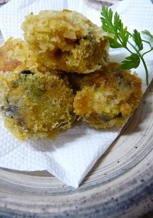 小豆と南瓜のフライ-レシピのメイン写真
