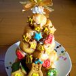 シュークリームでクリスマスツリー☆