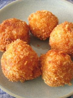 トマト鍋のリゾットで作るライスコロッケ-レシピのメイン写真