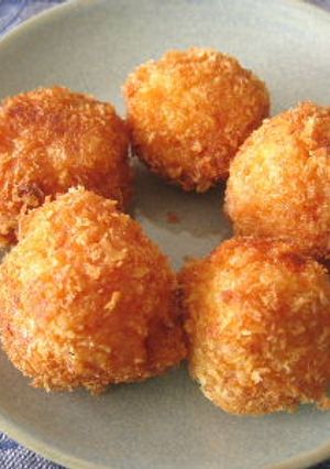 トマト鍋のリゾットで作るライスコロッケ-レシピのメイン写真