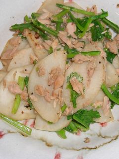 かぶとツナの炒め物-レシピのメイン写真