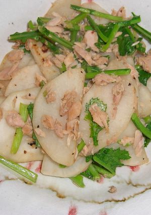 かぶとツナの炒め物-レシピのメイン写真