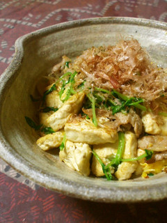 豆苗と豆腐のチャンプル-レシピのメイン写真