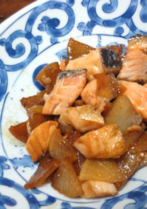 鮭と大根の煮物-レシピのメイン写真