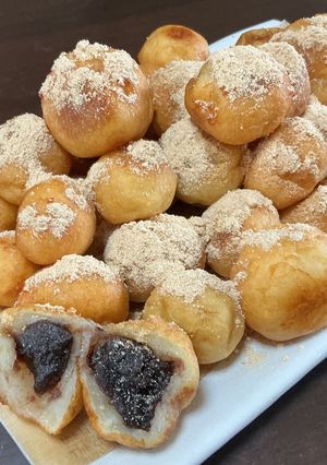 十勝づくしのいもドーナツ-レシピのメイン写真