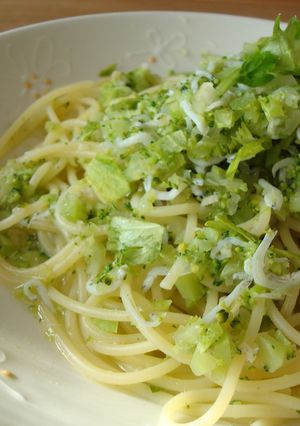 ブロッコリーとセロリとしらすのパスタ❉-レシピのメイン写真