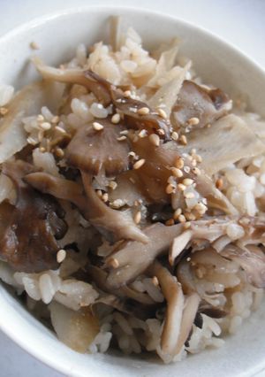 舞茸とごぼうの炊き込みご飯-レシピのメイン写真