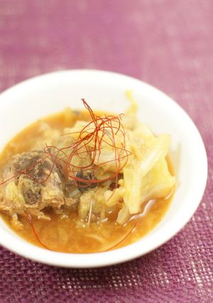 キャベツとサバのピリ辛煮@圧力鍋-レシピのメイン写真