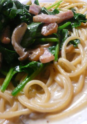 柚子胡椒の豆乳パスタ☆味噌風味♪-レシピのメイン写真