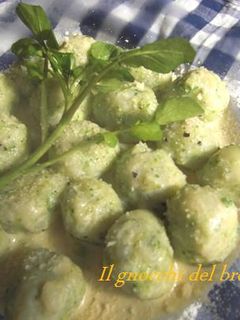 ブロッコリーニョッキ 豆乳クリームソース-レシピのメイン写真