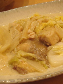 水をほどんど使わない鮭と白菜のクリーム煮-レシピのメイン写真
