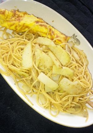 なんだこれ?!じゃがいものパスタ、かな笑-レシピのメイン写真