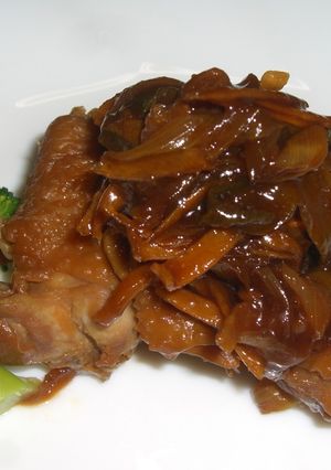 簡単！鶏肉とねぎのしょうが煮-レシピのメイン写真