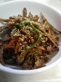焼肉のタレで❤いつもと違うきんぴらごぼう-レシピのメイン写真
