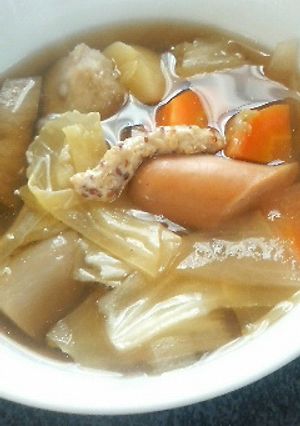 寒い日に〜和風スープでほっこり-レシピのメイン写真