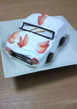 クルマのケーキ-レシピのメイン写真