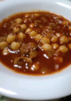 トルコ☆簡単ひよこ豆のトマトチョルバス☆-レシピのメイン写真