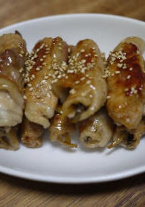 ごぼうのお肉巻き-レシピのメイン写真