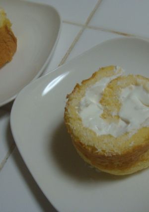 ノンオイル・ノンバター！ロールケーキ-レシピのメイン写真