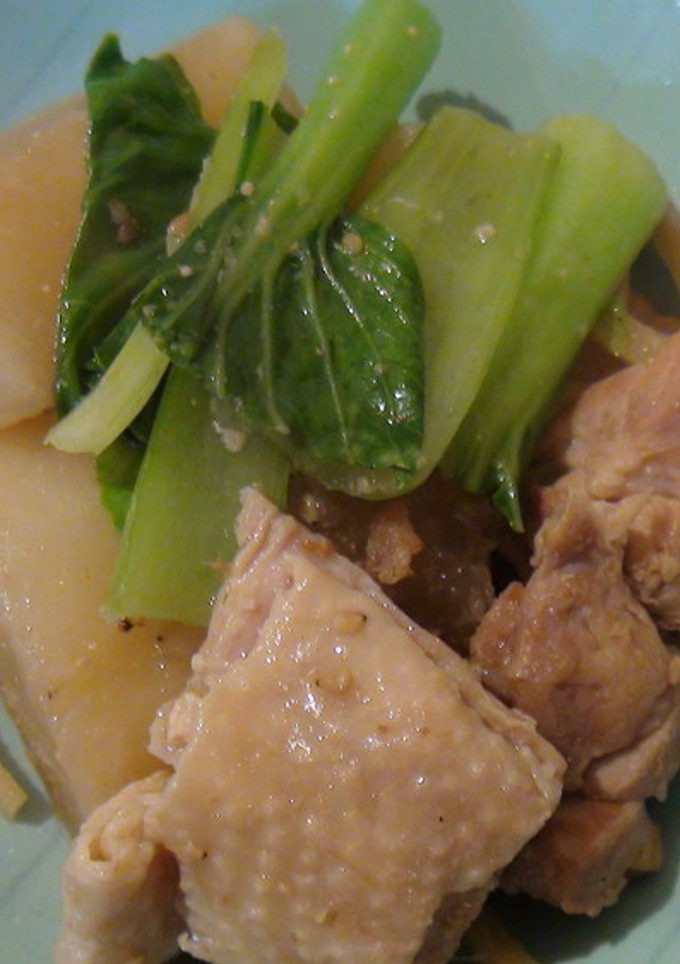 大根と鶏のこってり中華煮-レシピのメイン写真