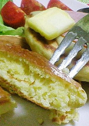 基本の自家製ホットケーキ(パンケーキ)-レシピのメイン写真