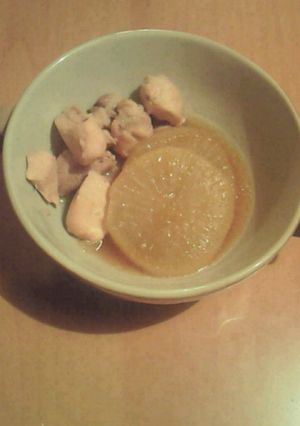 大根と鶏肉のﾎｸﾎｸやわらか煮-レシピのメイン写真