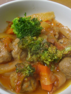 肉団子のトマト煮込み-レシピのメイン写真