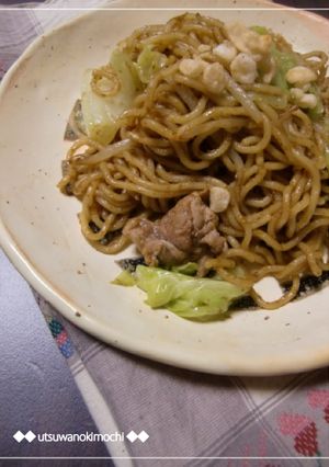 簡単！Ｂ級グルメ☆カレー焼きソバ-レシピのメイン写真