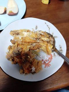 深川丼ラー油を足して。-レシピのメイン写真
