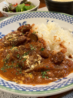 イタリア風!チキントマトハヤシ-レシピのメイン写真