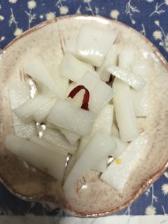 大根の甘酢漬け-レシピのメイン写真