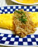 なめ茸ソースがけオムレツ※和風朝食