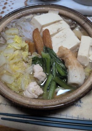 鶏だし醤油鍋-レシピのメイン写真