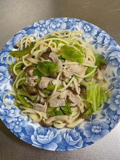 和風スープパスタ-レシピのメイン写真