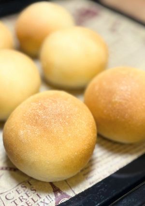 手ごねde基本の丸パン-レシピのメイン写真