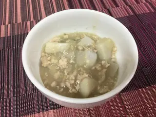 【離乳食★】鶏肉と里芋の甘辛煮 のイメージ